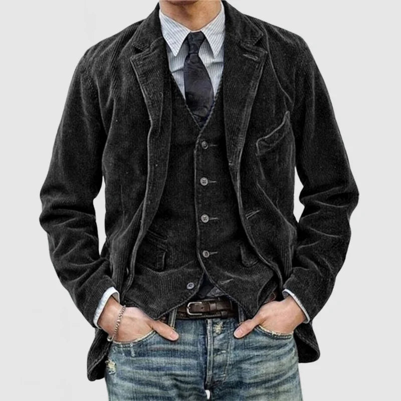 Elliot™ | Retro Blazer and Vest Ensemble