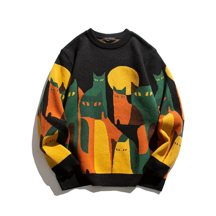 Unisex™ | Moonlit Cat Sweater