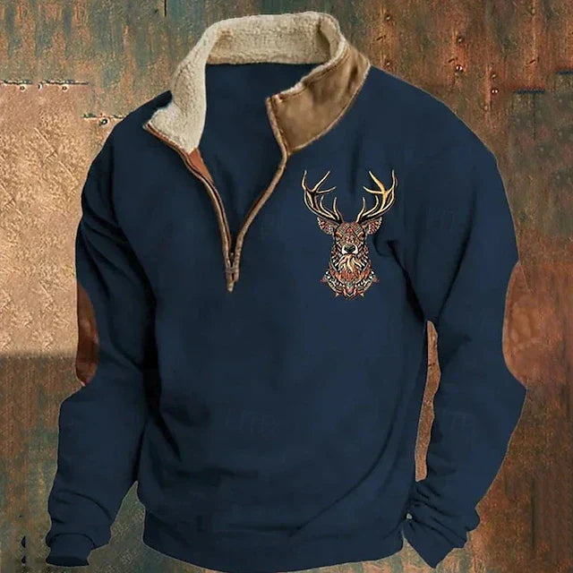 Lucas™ | Stylish Quarter-Zip Pullover